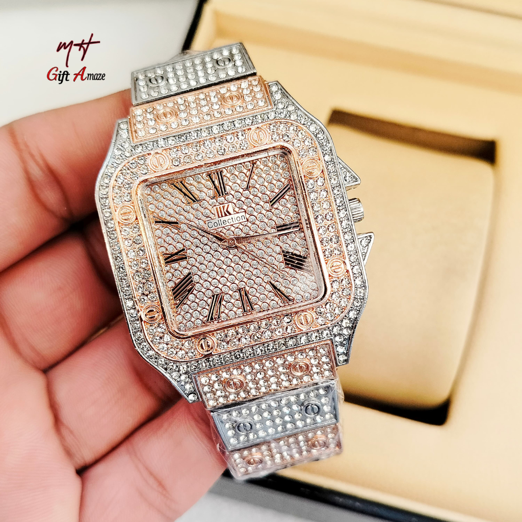 Luxury Moissanite Design Iced Out Watch
