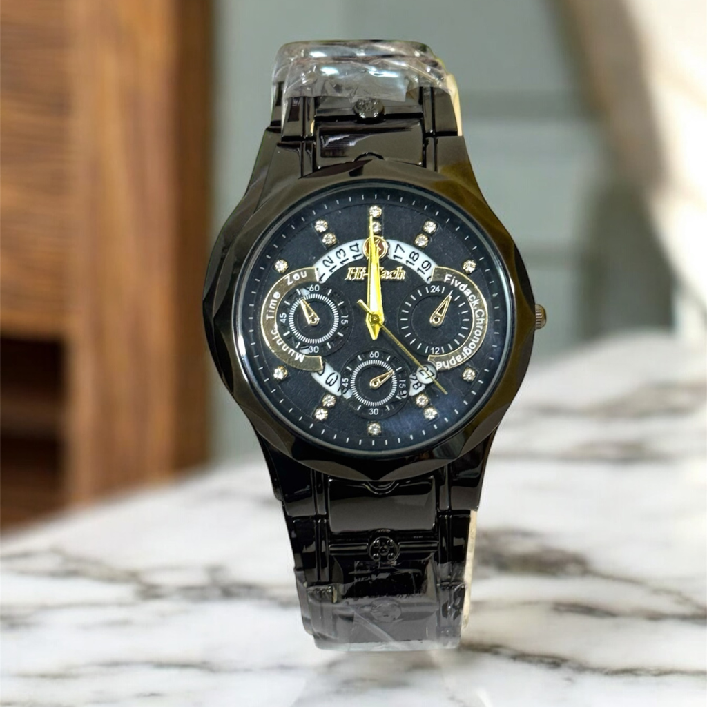 Premium Quality Stainless Steel Watch Master Lock Water Resistance
