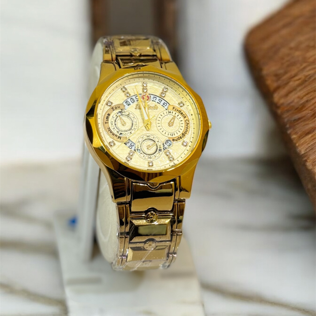 Premium Quality Stainless Steel Watch Master Lock Water Resistance