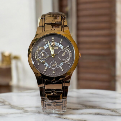 Premium Quality Stainless Steel Watch Master Lock Water Resistance